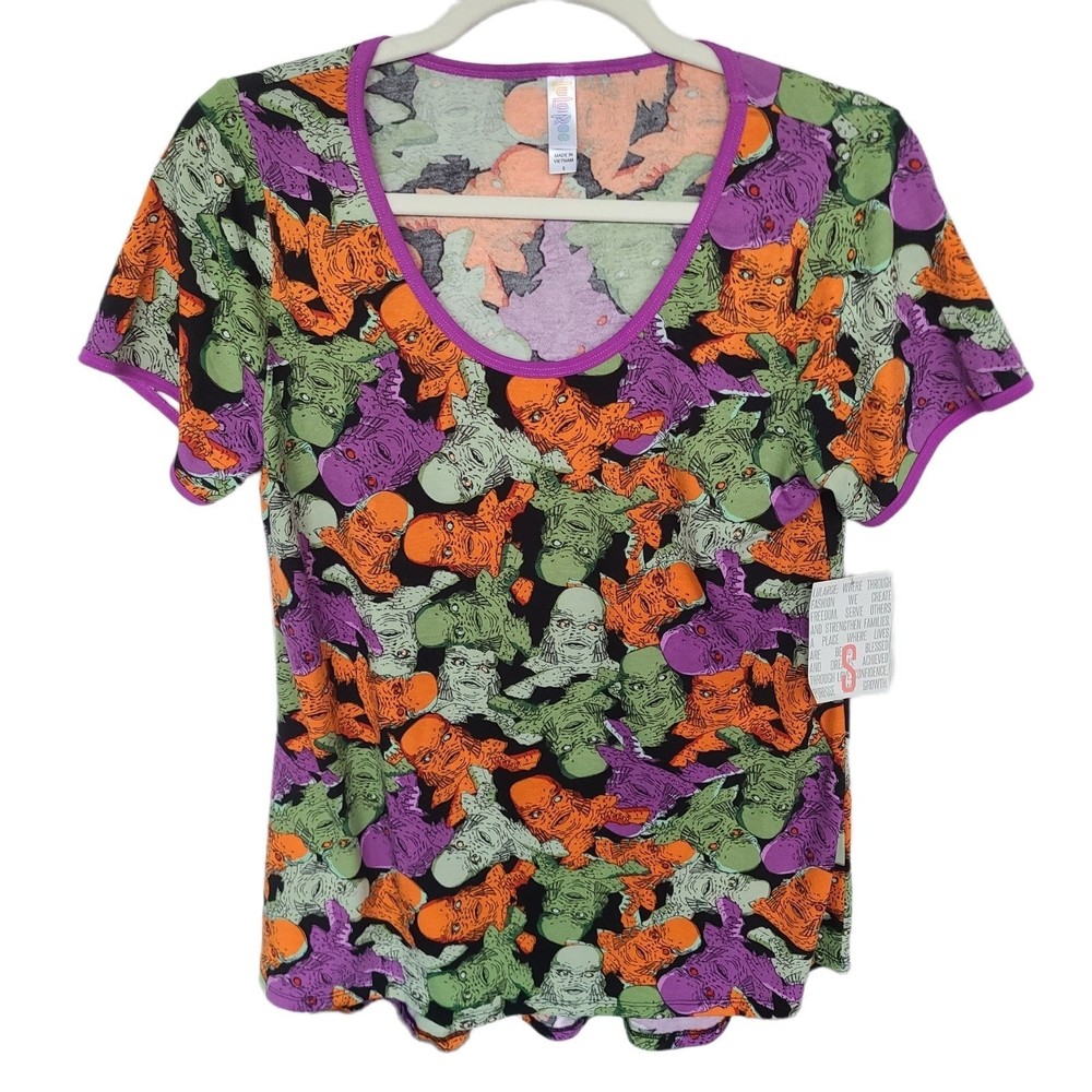 Halloween Swamp Monster Tee S